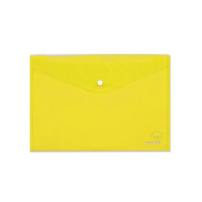 Κίτρινος Φάκελος με κουμπί Α4