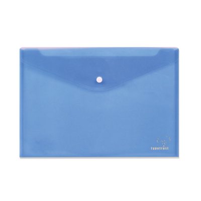 Μπλε Φάκελος με κουμπί Α4